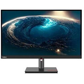 Resim Lenovo ThinkVision P32pz-30 31.5" UHD (4K) mini LED monitör Pivot Thunderbolt RJ-45 Ethernet Hub 63E5G 