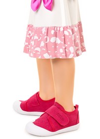 Resim KARAMAZI Daffy Cırtlı Kız Bebek İlk Adım Ortopedik Günlük Ayakkabı 