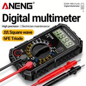 Resim ANENG SZ308 Yüksek Hassasiyetli Dijital Multimetre - AC/DC Gerilim ve Akım Test Cihazı, Gerçek RMS Akım, Direnç, Diod ve Continuity Test, Arka Aydınlatmalı LCD Ekran, Elektrikçiler için Kompakt Ergonomik Tasarım, Elektrikli Bakım, Multimetre Dijital, Gerilim Test Cihazı, Bakım Aracı, Dayanıklı Yapı, Net Ekran, Sağlam Araç 