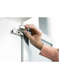 Resim Blum Clip Top Süper Deve Kalın Profil Kapak Menteşesi 71T9750 + 173L6100 