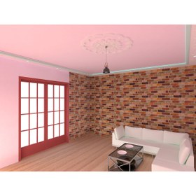 Resim MOTİFPİYER Motifpiyer Lamba Tavan Göbeği Dc-52-2c 96cm Çap 