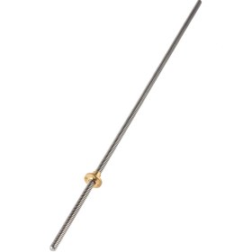 Resim Yaleker 3d Yazıcı T8 Basamaklı Motor İçin Paslanmaz Çelik İçmeli Vida, 2mm Vida Açısı, 8mm İlerleme Mesafesi 500mm - Korozyona Ve Yüksek Sıcaklığa Dayanıklı, Kolay Kurulum 