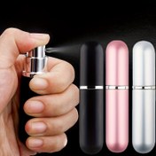 Resim 5 ml Doldurulabilir Parfüm Sprey Şişesi, Tek Paket, Seyahat için Pompa Depolama Kabı ile Parlak Pembe Parfüm Şişesi, Oturma Odası, Yatak Odası, Banyo Ev Dekorasyonu 