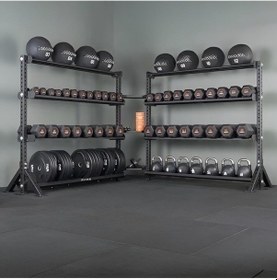 Resim Dambıl Medicine Ball Kettlebel Ağırlık Plakası Çok Amaçlı Köşe Stand 