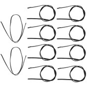 Resim Yaozixa 10 Adet Otomobil Uygun Ntc Sıcaklık Sensörü, 500mm Uzunluk, 5k Direnc, B3950 Modeli, Pvc Epoksi Kaplama, Hassas Tepki 