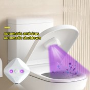Resim Otomatik tuvalet koku giderme cihazı, akıllı algılama lambası, banyo tuvalet hava arıtma ev tipi 