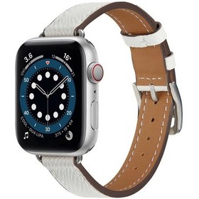 Resim B Style Deri Saat Bandı Seri Serisi 9 & 8 Ve 7 41mm / Se 3 & Se 2 & 6 & Se & 4 40mm / 3 & 2 & 1 38mm 