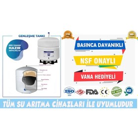 Resim Su Arıtma Cihazı Tankı 3.2 Galon 12 Lt Antibakteriyal 