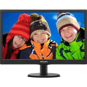 Resim Philips 193V5Lsb2/62 18.5" 5 Ms 60 Hz Analog Vga Siyah Led Monitör 