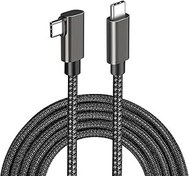 Resim ZahoTse compatible with Oculus quest VR link cable USB3.0 GEN1 type C-C Cable for Oculus Quest 2/Quest Steam VR Gaming and Charging 3M sbtool-C-C-B-3M Black 