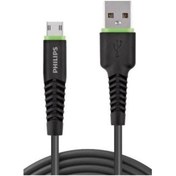 Resim Philips Dlc1530u Micro Usb Hızlı Şarj Ve Data Kablosu 1.2m 