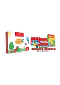 Resim Faber-Castell Okul Öncesi Jumbo Boyama Seti 6 Parça - Renkli İlk Boyama Deneyimi 