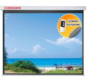 Resim Codegen EX-24 240X200 MOTORLU UZAKTAN KUMANDALI PERDE 
