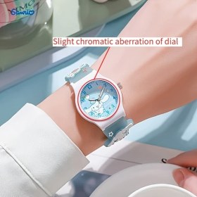 Resim Elmpaly Cinnamon Dog Hello Kitty Çizgi Karakterli Saat Pvc Kordon Diğer 