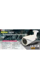 Resim Ids - 8 Kameralı 5 Mp Sony Lensli 1080P Full HD Güvenlik Kamerası Sistemi - Hard Disksiz 