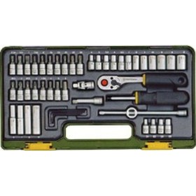 Resim Proxxon 23280 1/4 Inc Komple 49 Parça Lokma Takimi 
