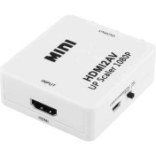 Resim Maxgo 2007 HDMI To RCA 2 AV Çevirici Dönüştürücü HDMI2AV Video Adaptör 