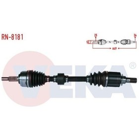 Resim Renault Megane 4 - Iv Sol Ön Otomatik Aks Komple - 391018406r - Veka 