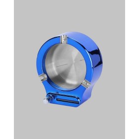 Resim Cm Store Masa Üstü Çakmaklı Küllük Paslanmaz Metal Gövde 