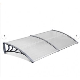 Resim SUNDURMAGROSS Kapı Pencere Üstü Pratik Sundurma 200 X 80 Şeffaf 