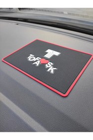 Resim STİLİX GARAGE TOFASK Logolu Kaymaz Torpido Üstü Ped 20x13.5 cm 