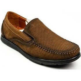 Resim Nobel 1050 Mokasen Taba Nubuk Deri Erkek Günlük Ayakkabı 