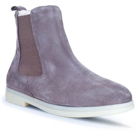 Resim Bueno Shoes Vizon Süet Kadın Düz Bot 01wt3300 