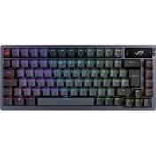 Resim Asus M701 ROG Azoth Oled Display ROG NX TR Switch Mekanik Oyuncu Klavye 