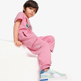 Resim Puma X Trolls Cargo Çocuk Pembe Eşofman Altı 