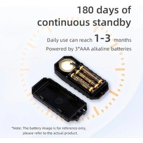 Resim Xuweiwei Ynf Siyah Hırsızlık Karşıtı 113db Akıllı Kablosuz Bisiklet Sireni Uzaktan Kumanda 6 Ay Pil Ömrü Dağ Bisikleti Ve Motosiklet 