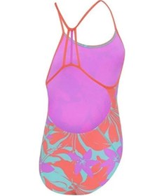 Resim Speedo Alv Lline Bk 1pc Jf Purple Kız Çocuk Mayosu Mor Mor 
