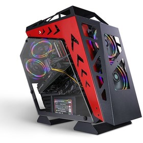 Resim Dragos Robotic 6x Argb Fan USB 3.0 600W 80+ Plus ATX Gaming Bilgisayar Kasası 