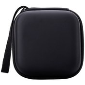 Resim Dofolink Eva+pu Materyal Kulaklık Kılıfı, Çok Amaçlı Şarj Cihazı Veri Kablosu Usb Disk Depolama Kutusu Siyah Renkli 