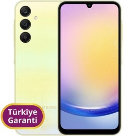 Resim Samsung A25 TR Garanti | 256 GB 8 GB Sarı 