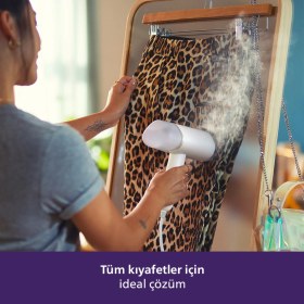 Resim Buharlı Dikey Ütü ve Düzleştirici STH3020/10, Kolay Kullanım ve Pratik Sonuçlar 