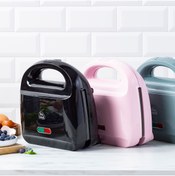 Resim Greenpan Greenlife Thermolon Seramik Yüzeyli 3-1 Tost Waffle Sandviç Makinesi Siyah 