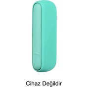 Resim Zigver Iqos Iluma Modeli Için Silikon Kılıf Seti Mint Green(TEREA ILE ÇALIŞAN CİHAZA UYUMLUDUR) 