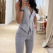 Resim Yönlendirici Gelişim Moda İpli V-Yaka Yelek ve Pantolon Takımı 
