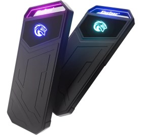 Resim Kingspec Z5 Taşınabilir SSD 512 Gb, 2090MB/S Metal Rgb Kasa Usb-C 