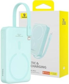 Resim Baseus Magsafe Mini Wireless Powerbank 10.000 mAh 20W-Siyah 