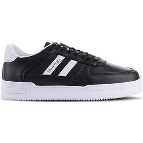 Resim Slazenger CAMP IN Kadın Siyah / Beyaz Günlük Spor Ayakkabısı 