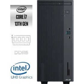 Resim Asus Expertcenter P500MV-118 i7-13620H 64GB 1tb UHD Graphics Freedos Mini Tower Masaüstü Bilgisayar 