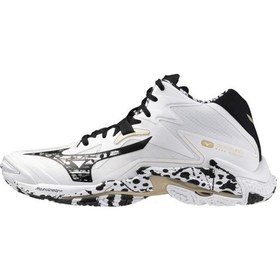 Resim Wave Lightning Z8 Mıd Unisex Voleybol Ayakkabısı Beyaz / Desenli Çok Renkli 
