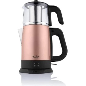 Resim Mena Rise IH33200 Demli Stil Rose Cam Çay Makinesi 