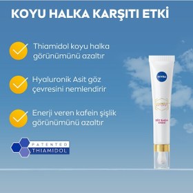 Resim Nıvea Luminous630 Koyu Halka Karşıtı Göz Bakım Kremi 15ml X 4 Adet 