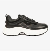 Resim Greyder 33950 Kadın Siyah Hakiki Deri Sneaker Ayakkabı -732 Siyah 