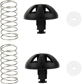 Resim Kahve Makinesi Demleme Sepeti Alt Yaylı Stoper Kitleri Hamilton Beach Kahve Makineleri için Yedek Demleme Sepeti -Fit Fit Kahve Makinesi Aksesuarı 990117900 990237500 (2 Adet) 