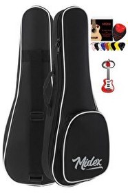 Resim Midex UCS-24 Concert Ukulele Çantası Gigbag Softcase Kılıf 