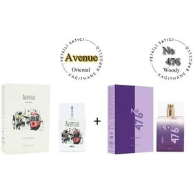 Resim Avenue + No: 476 Erkek / Unisex Parfüm 50 Ml Edp Oriental / Woody Baharat 