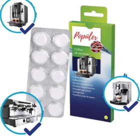 Resim Philips Uyumlu Ca6700 Espresso Bakım Seti 2 Li Aquaclean + 10 Tablet Yağ Çözücü + Kireç Çözücü 1 Adet 